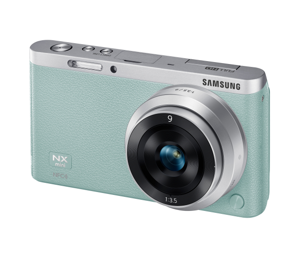 Samsung NX MINI GREEN + OBIEKTYW 9MM - 1395577 - zdjęcie 2